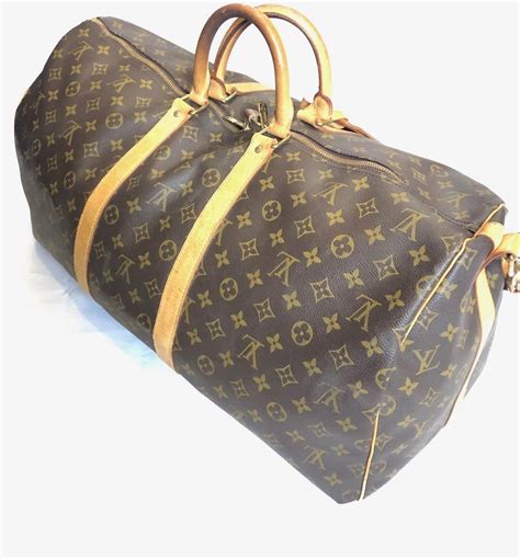 ioffer review: Louis Vuitton Damier keep all 55 duffle bag.